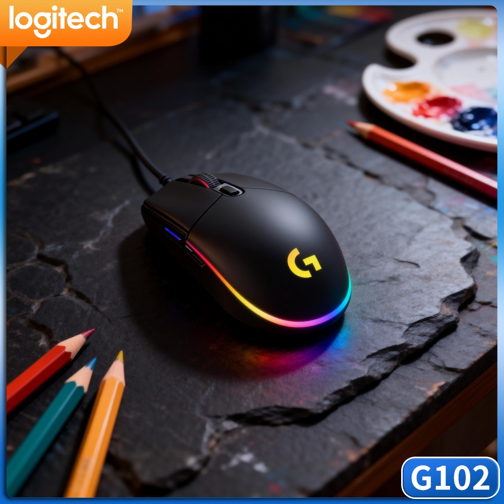 Gaming Headset Wired - Logitech G102 Prodigy Gaming Mouse, lichtgewicht