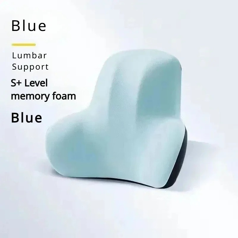 Gaming Chair Cushion - 2025 Geüpgradede Orthopedische Memory Foam Lendensteun