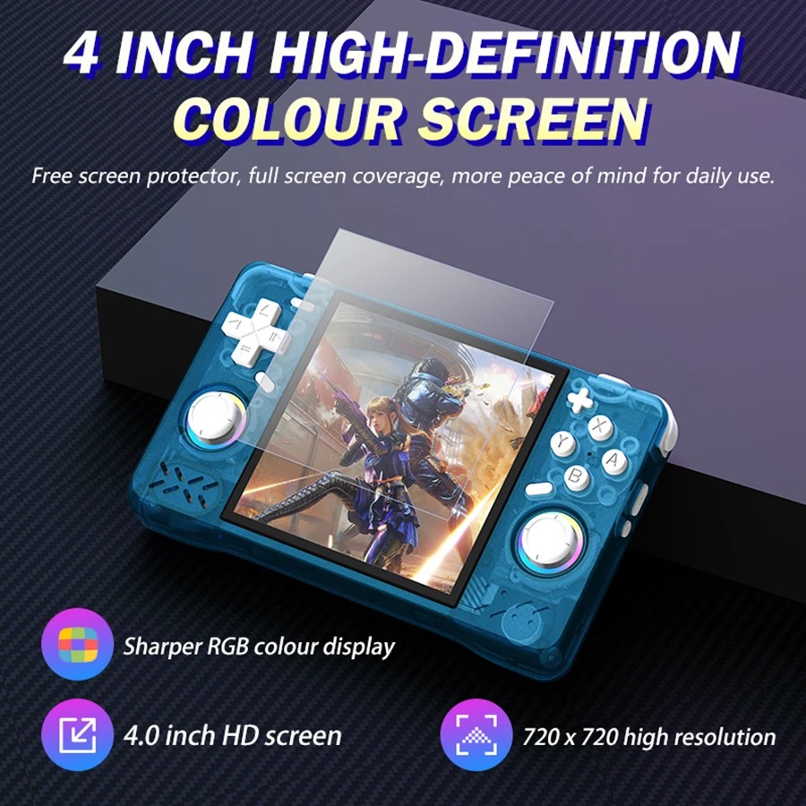 Gaming Console Emulator - XF40H Retro draagbare videogameconsole, Linux-systeem 4