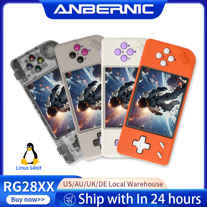 Gaming Console Emulator - ANBERNIC RG28XX Retro Handheld Game Console