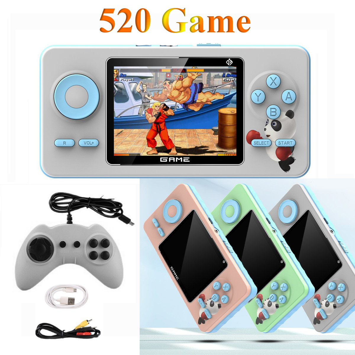 Gaming Console For 10 Year Old - S5 Mini Retro Videogameconsole Ingebouwde 520