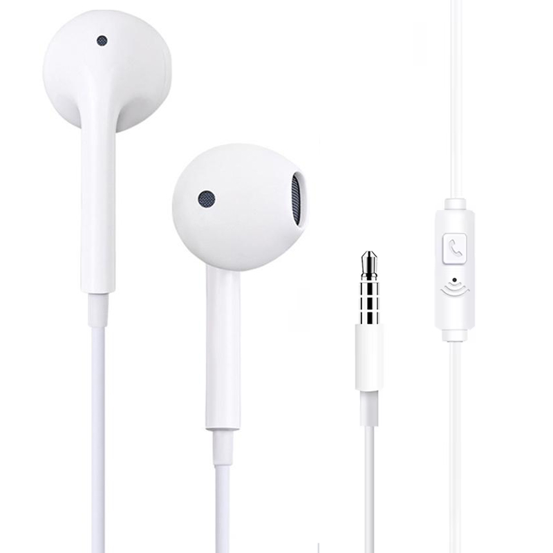 Gaming Headset Wired - Sportmuziek-oordopjes 3.5mm jack bedrade plug voor