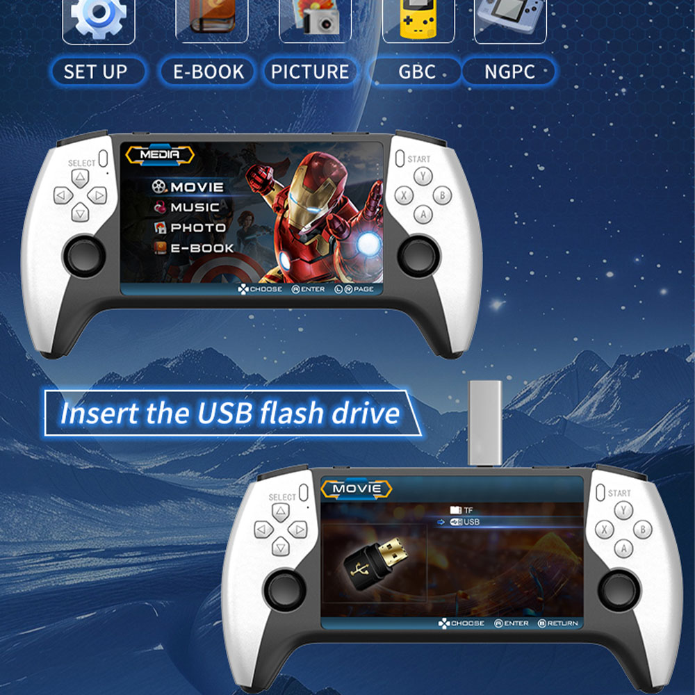 2026 Nieuwe SF3500 5 Inch Hand - Gaming Console Emulator recensie en prijs