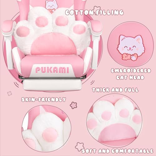 Roze gamingstoel, schattig met - Gaming Chair Cushion recensie en prijs