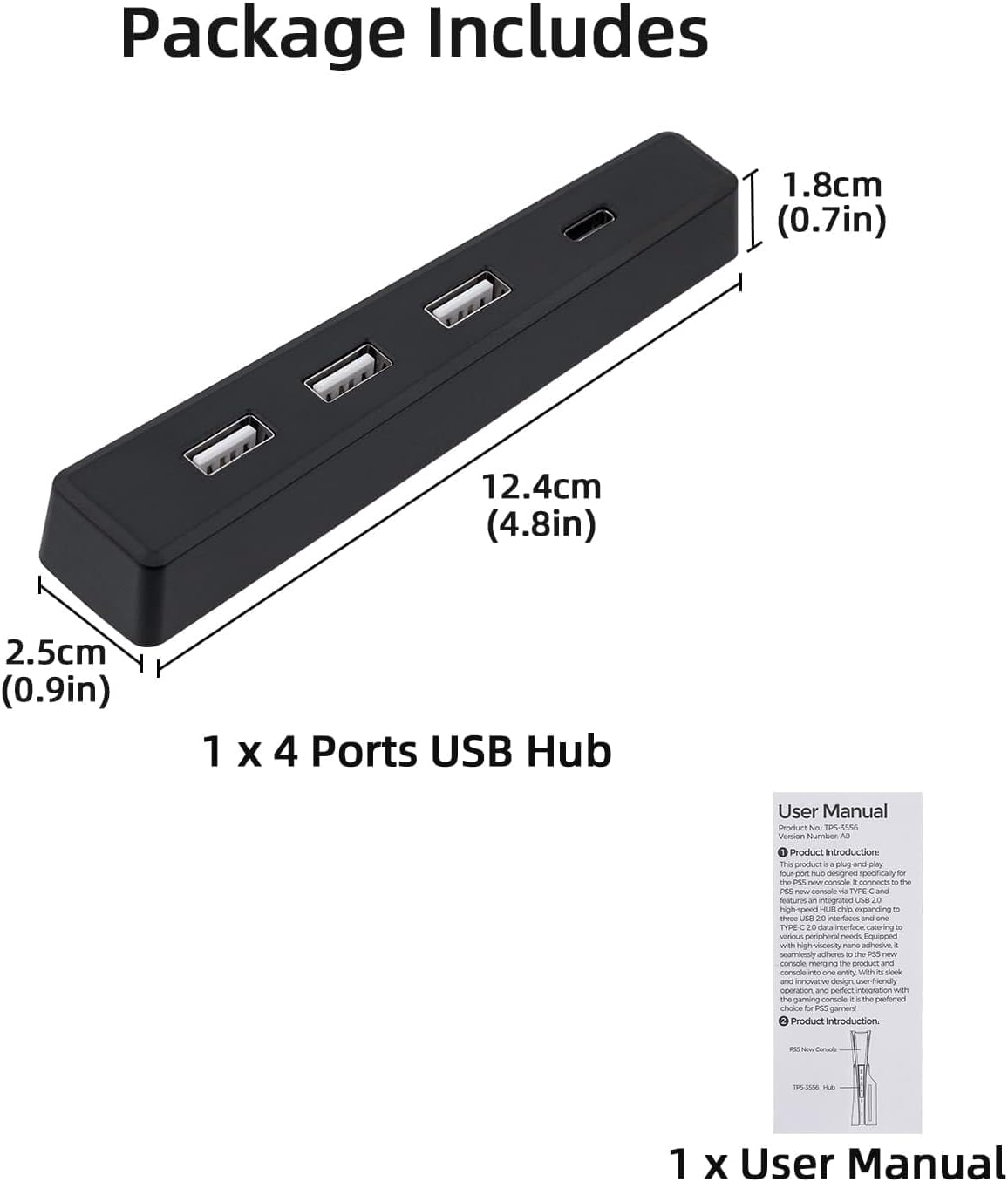 4 Poorten Usb Hub Voor Ps5 Sla - Sony Console Ps5 Slim recensie en prijs