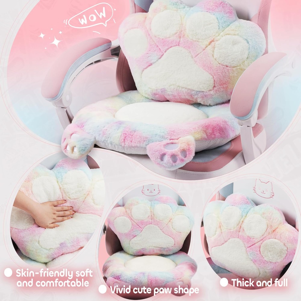 Gamingstoel Leuk met kattenore - Gaming Chair Cushion recensie en prijs
