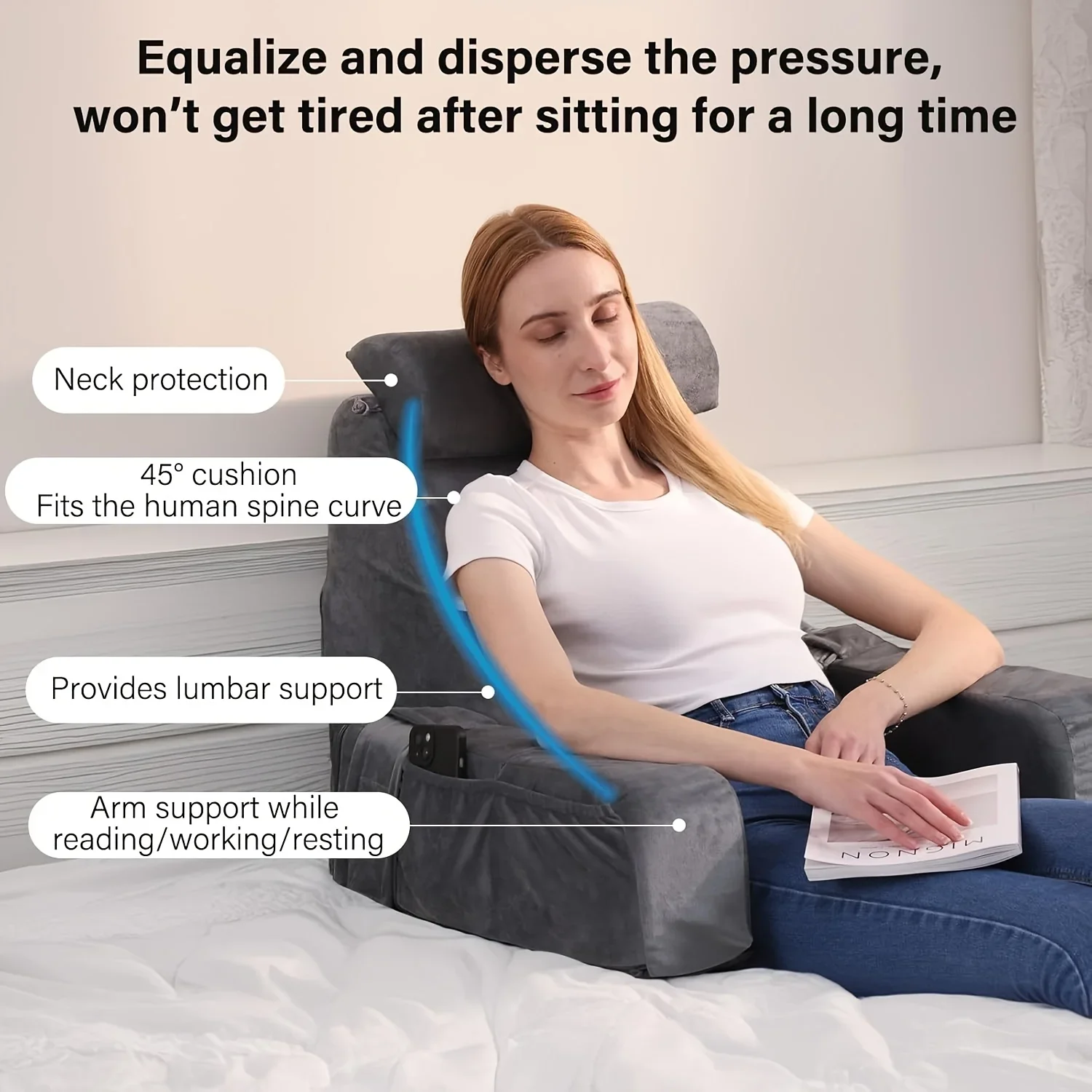Memory Foam Lees Kussen voor B - Gaming Chair Cushion recensie en prijs